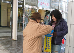 福島地区JR福島駅東口広場（2007.12.16）
